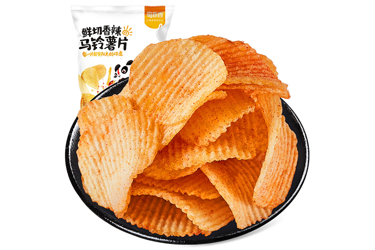 SHUDAOXIANG HOT SPICY POTATO CHIPS 60G